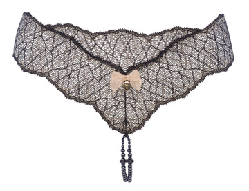 Sydney Ebony Double Thong - The Bracli Boutique